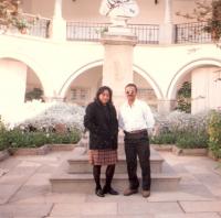 Con Enrique Plata